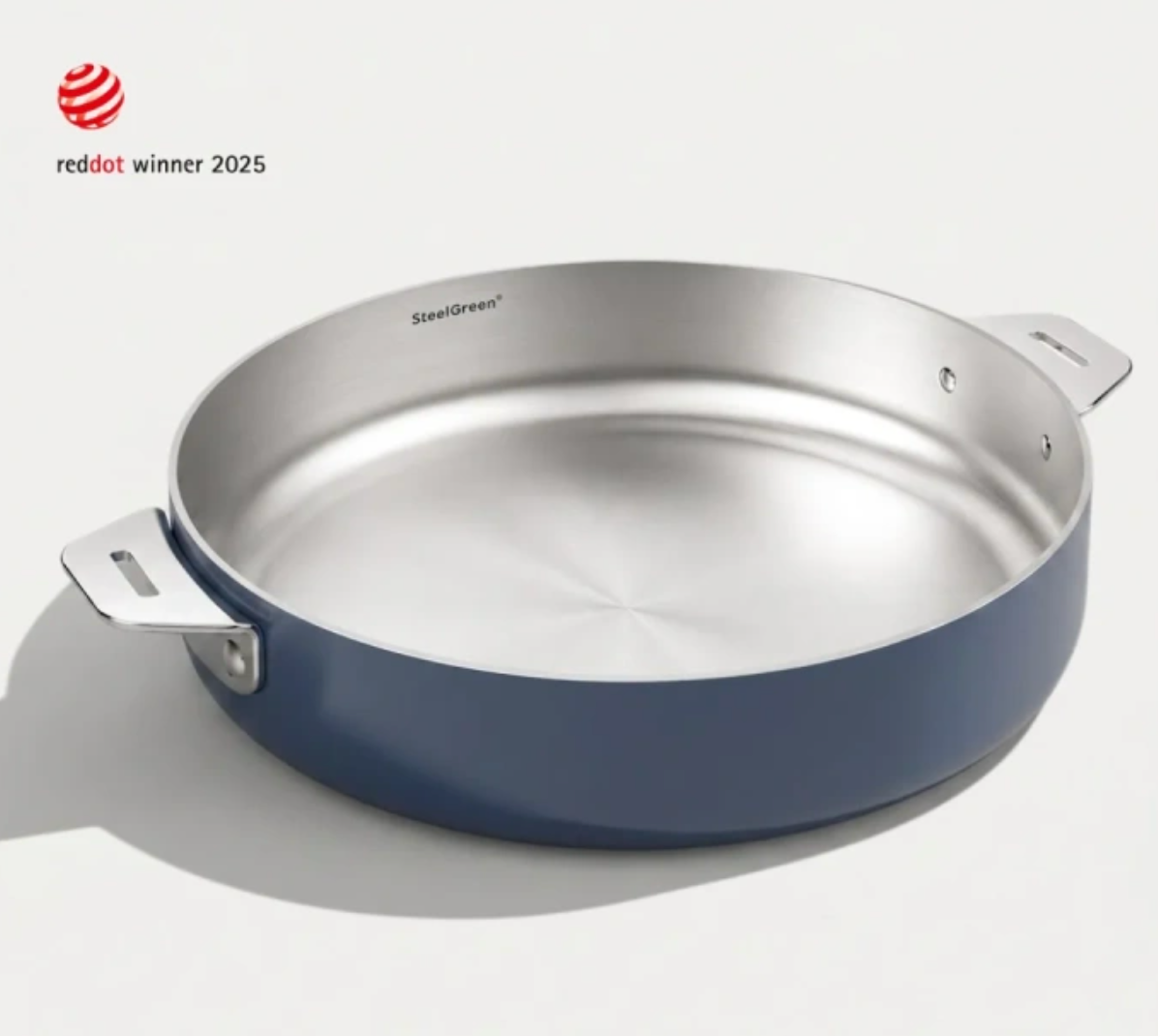Merveilleuse poêle inox