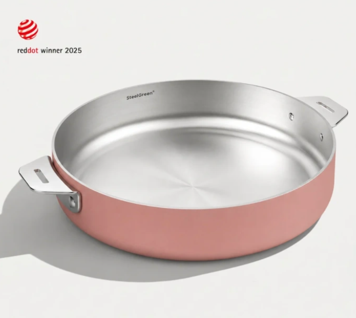 Merveilleuse poêle inox