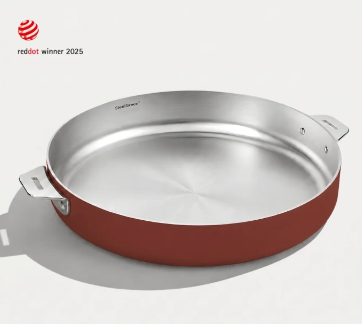 Merveilleuse poêle inox